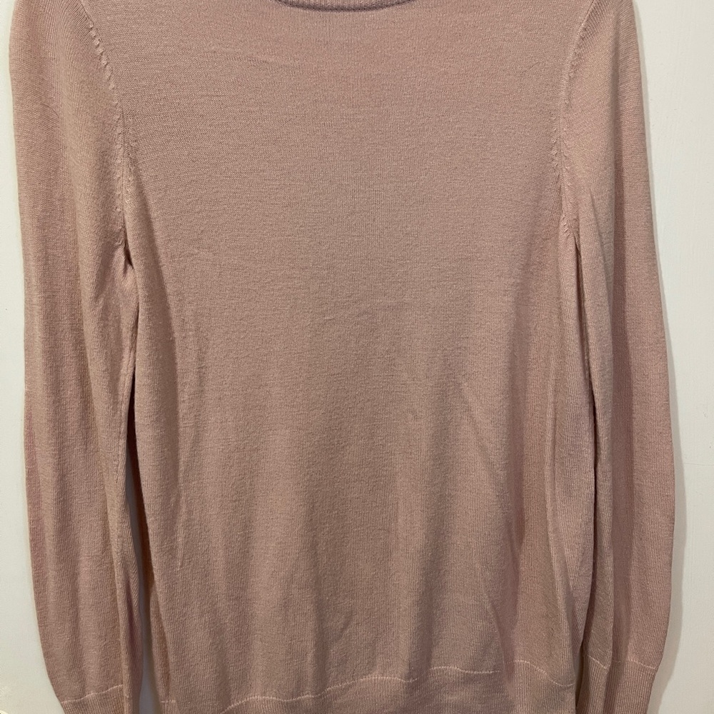 a new day Pink Crew Neck Sweater Fine-Knit